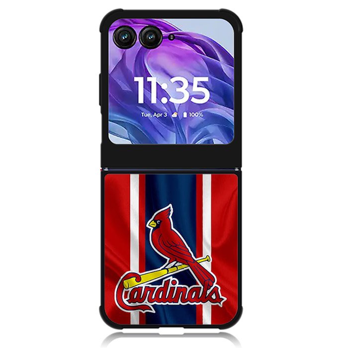 Flag St Louis Cardinals Motorola Moto Razr 2024 , Moto Razr 50 Case