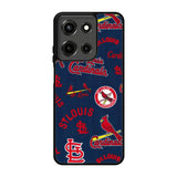 St Louis Cardinals Pattern Motorola Moto G 5G 2025 Case FE7963