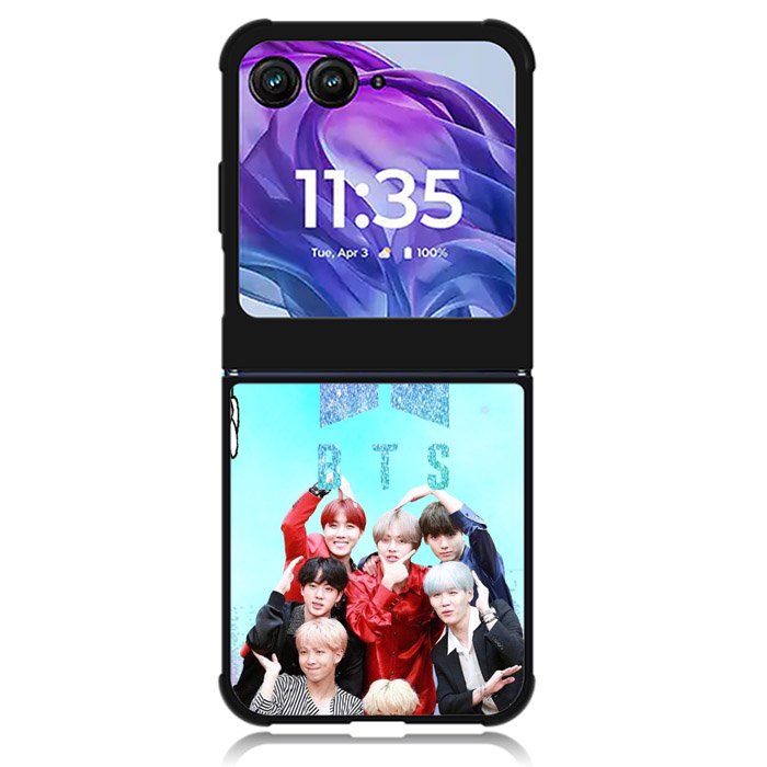 BTS in Action Motorola Moto Razr 2024 , Moto Razr 50 Case