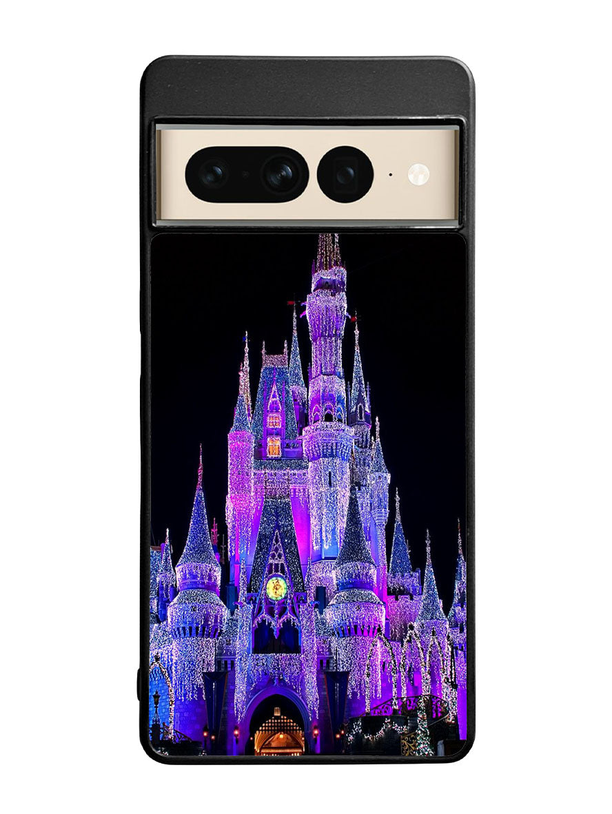 Disney Castle Night Lights 3rd Google Pixel 7 Pro Case