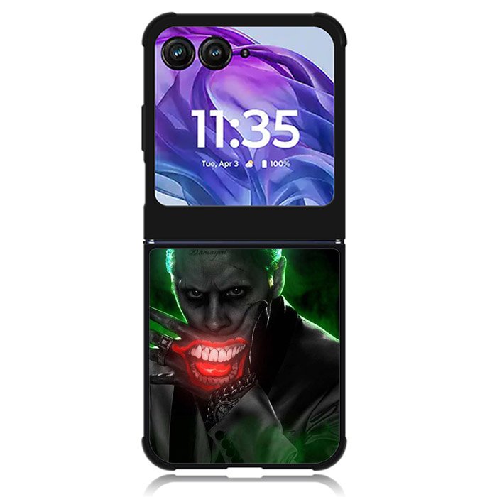 Joker Glow the Smoke Motorola Moto Razr 2024 , Moto Razr 50 Case