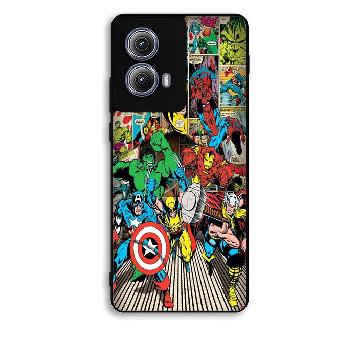Marvel Comic Artwork Motorola Moto Edge 2024 Case FE6753