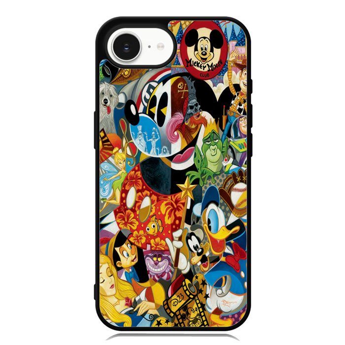 Disney Mickey Mouse Collage iPhone 16e Case