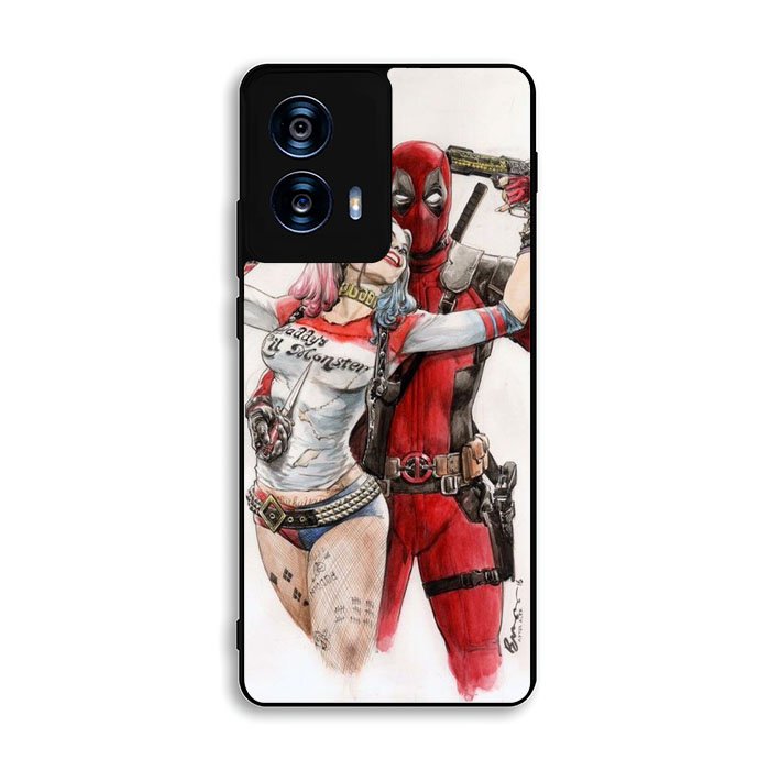 Harley Quinn Deadpool 2nd Motorola Moto G Power 5G 2024 Case FE7041