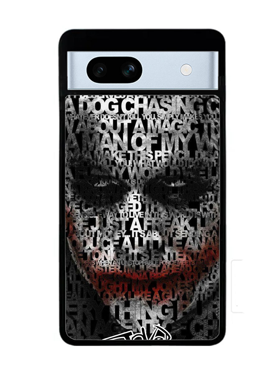 Joker Typography Quotes 2nd Google Pixel 7A Case