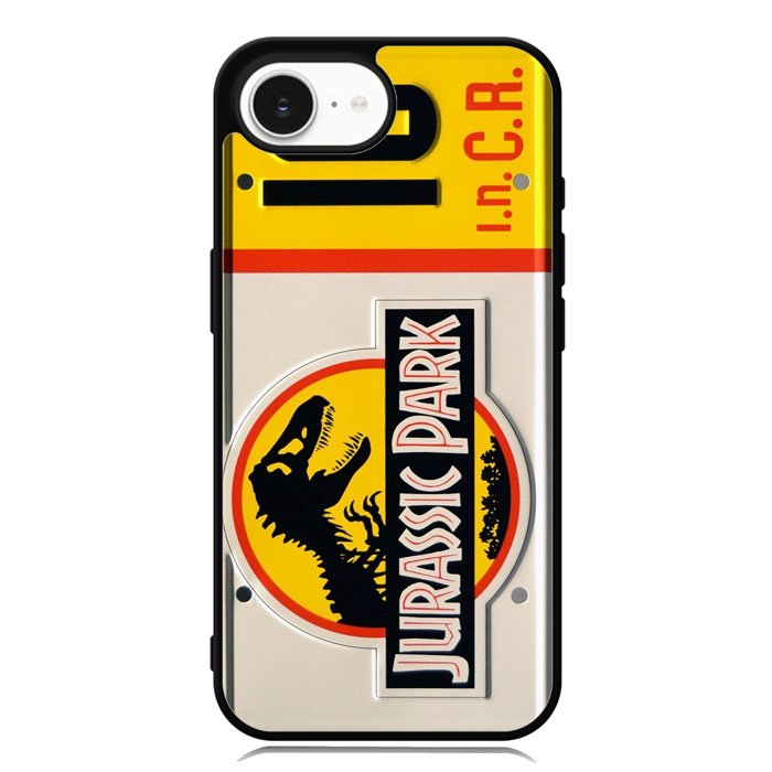 Jurassic Park Jeep License iPhone 16e Case