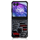 Cars Porsche lamborghini Motorola Moto Razr 2024 , Moto Razr 50 Case