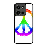 60S Peace Sign Logo Motorola Moto G 5G 2025 Case FE2518