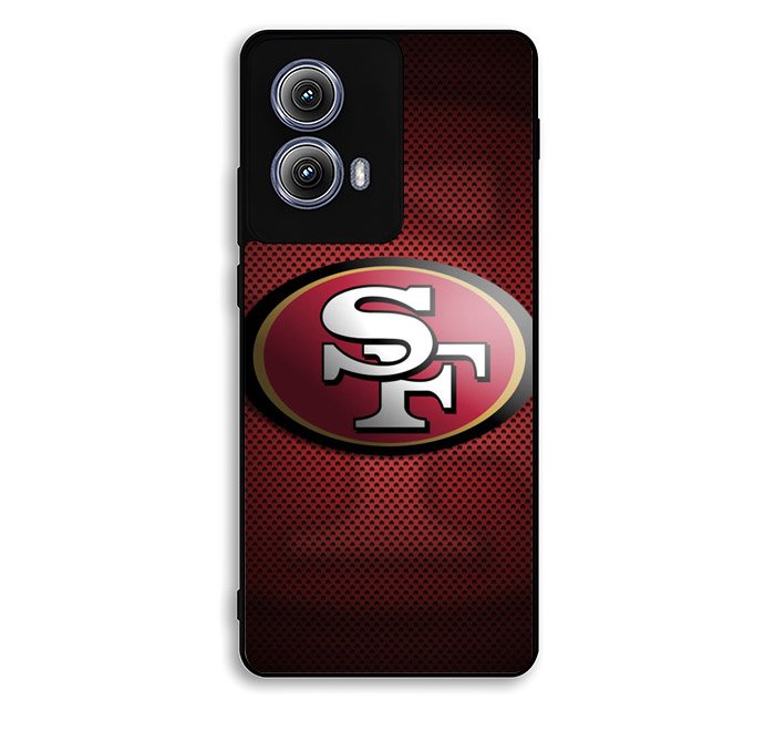 49ers logo 1st Motorola Moto Edge 2024 Case FE6827