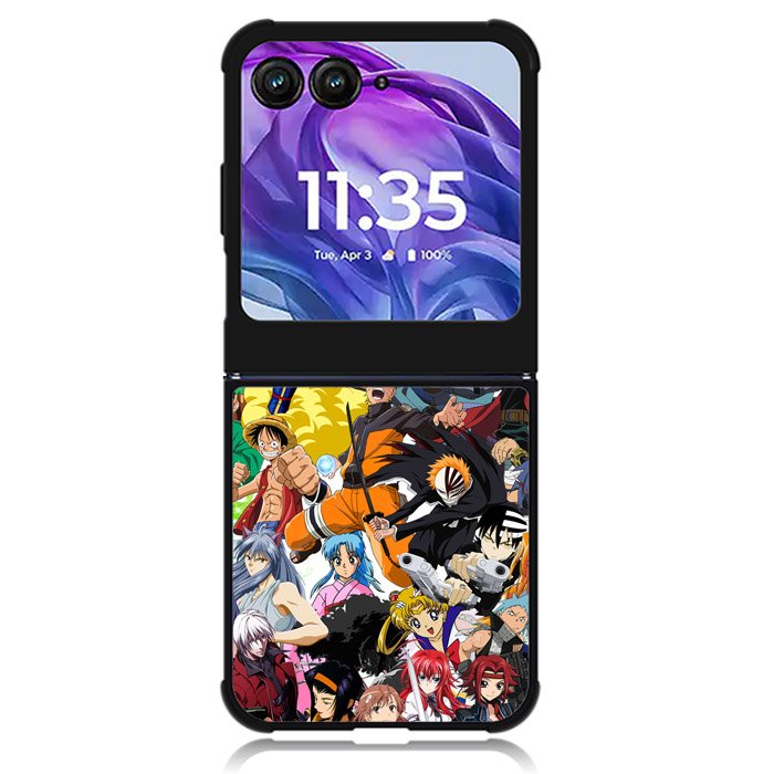Anime Character 1st Motorola Moto Razr 2024 , Moto Razr 50 Case