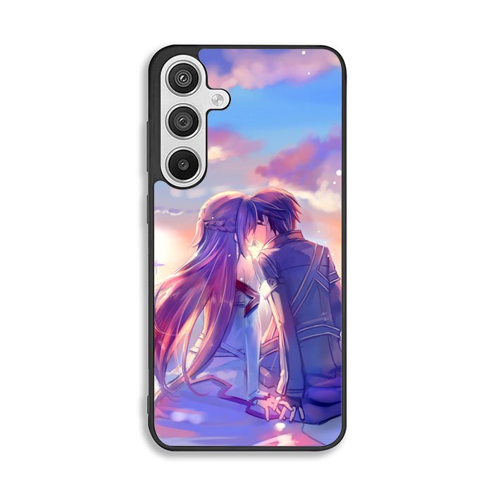 Anime Asuna Yuuki Kirito Sinon SAO Samsung Galaxy A26 Case FE7512