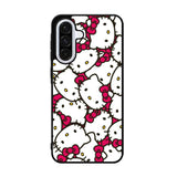 Hello Kitty Face Pattern Samsung Galaxy A36 Case FE6121