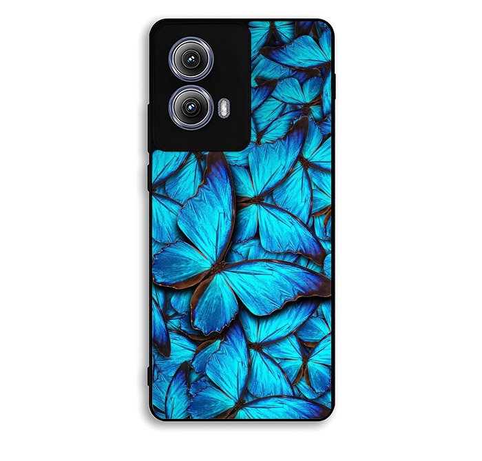 Butterfly Blue Motorola Moto Edge 2024 Case FE6281