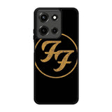 Foo Fighters Band Logo Gold Motorola Moto G 5G 2025 Case FE8004