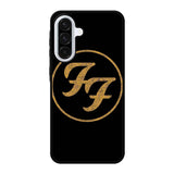Foo Fighters Band Logo Gold Samsung Galaxy A56 Case FE8004