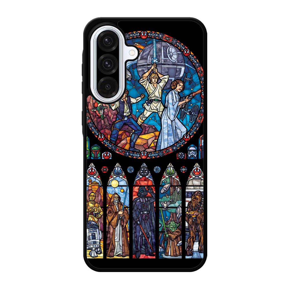 Star Wars Stained Glass Samsung Galaxy A56 Case FE4136