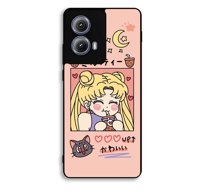 Sailor Moon Kawaii Motorola Moto Edge 2024 Case FE8151