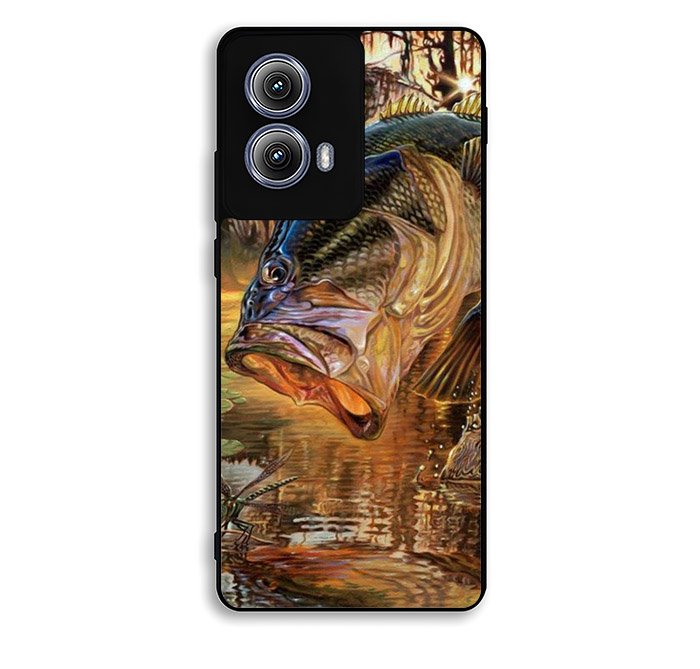 Bass Fish Motorola Moto Edge 2024 Case FE6438