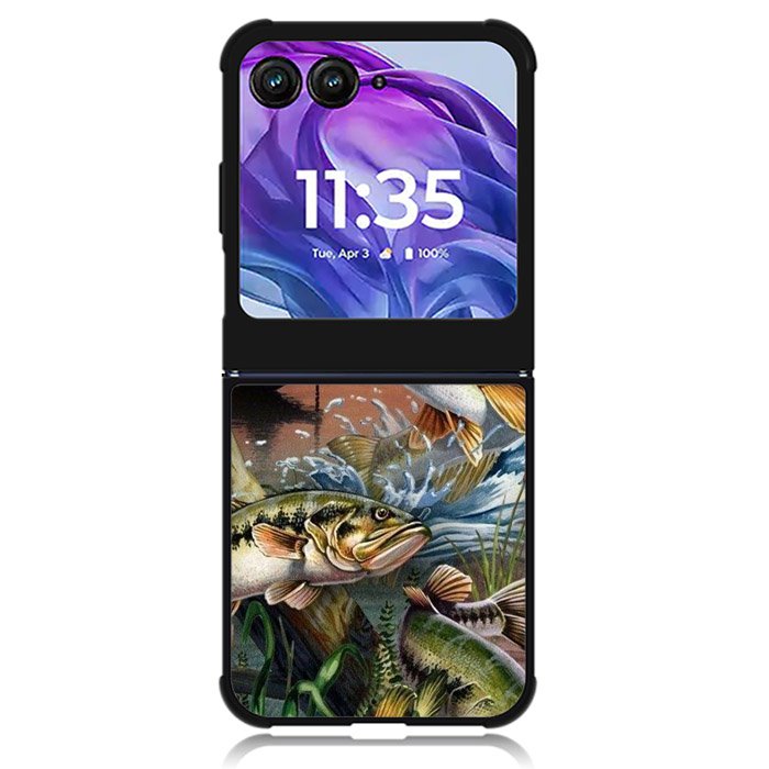 Bass Fishing Motorola Moto Razr 2024 , Moto Razr 50 Case