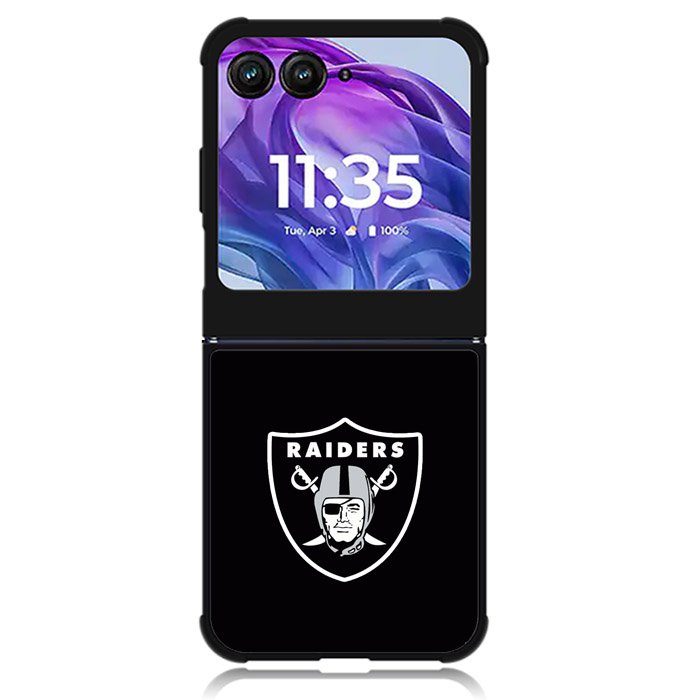 Oakland Raiders 7th Motorola Moto Razr 2024 , Moto Razr 50 Case