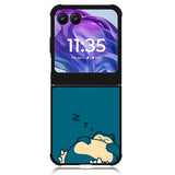 Pokemon Snorlax 1st Motorola Moto Razr 2024 , Moto Razr 50 Case
