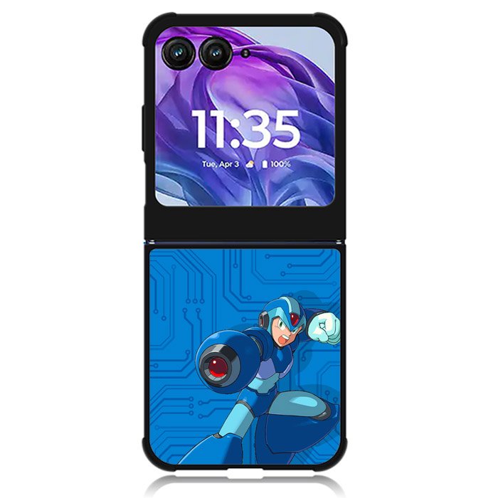 Mega Man X Game Motorola Moto Razr 2024 , Moto Razr 50 Case