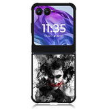 Joker Black White Motorola Moto Razr 2024 , Moto Razr 50 Case