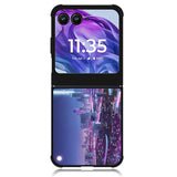 Cyberpunk City Motorola Moto Razr 2024 , Moto Razr 50 Case