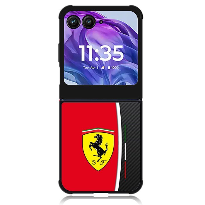 Ferrari Carbon Motorola Moto Razr 2024 , Moto Razr 50 Case