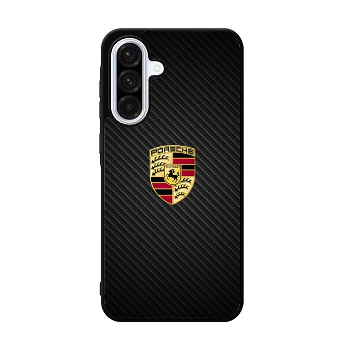 Porsche Logo Carbon Samsung Galaxy A36 Case FE8158