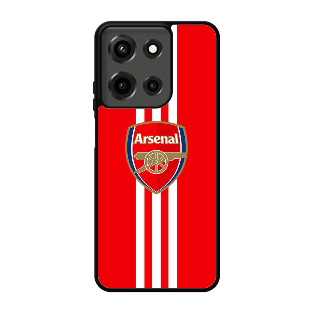 Arsenal Three Stripes Motorola Moto G 5G 2025 Case FE4334
