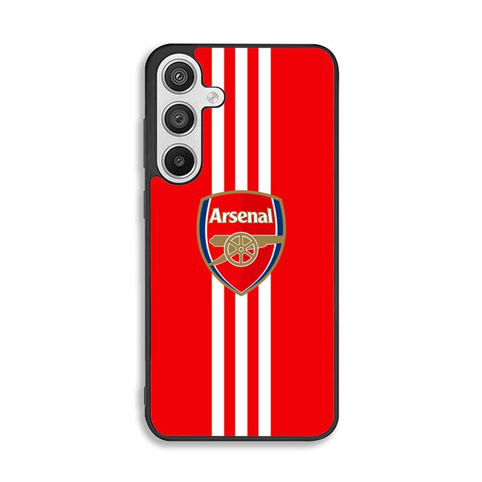 Arsenal Three Stripes Samsung Galaxy A26 Case FE3847