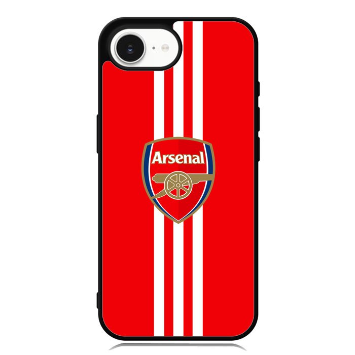 Arsenal Three Stripes iPhone 16e Case