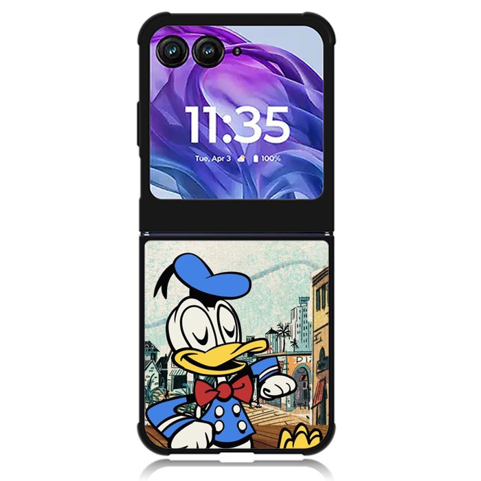 Disney Donald Duck 2nd Motorola Moto Razr 2024 , Moto Razr 50 Case
