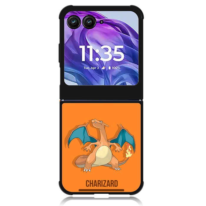 Charizard Pokemon Motorola Moto Razr 2024 , Moto Razr 50 Case
