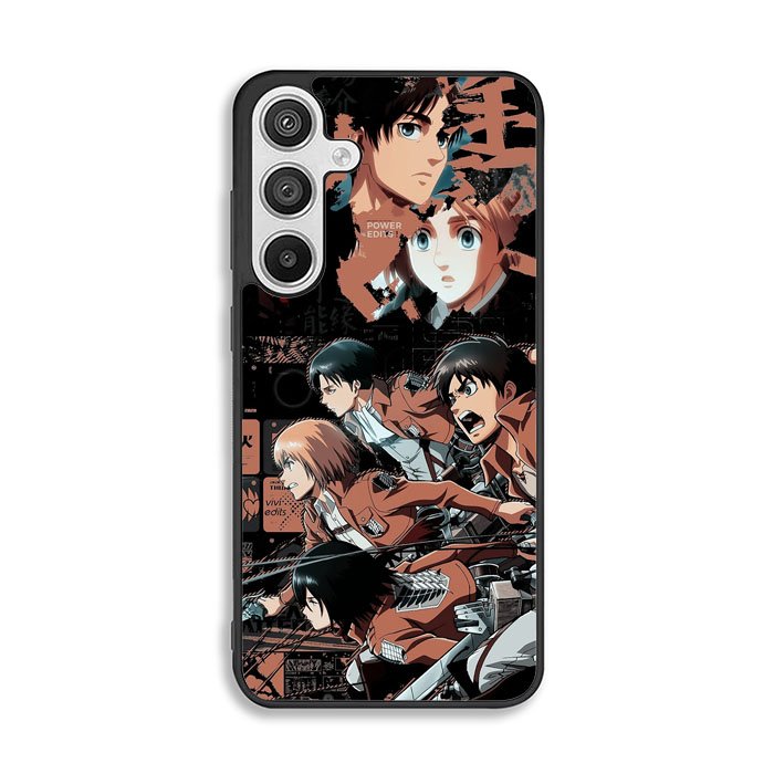Eren Mikasa Attack On Titan Samsung Galaxy A26 Case FE5255