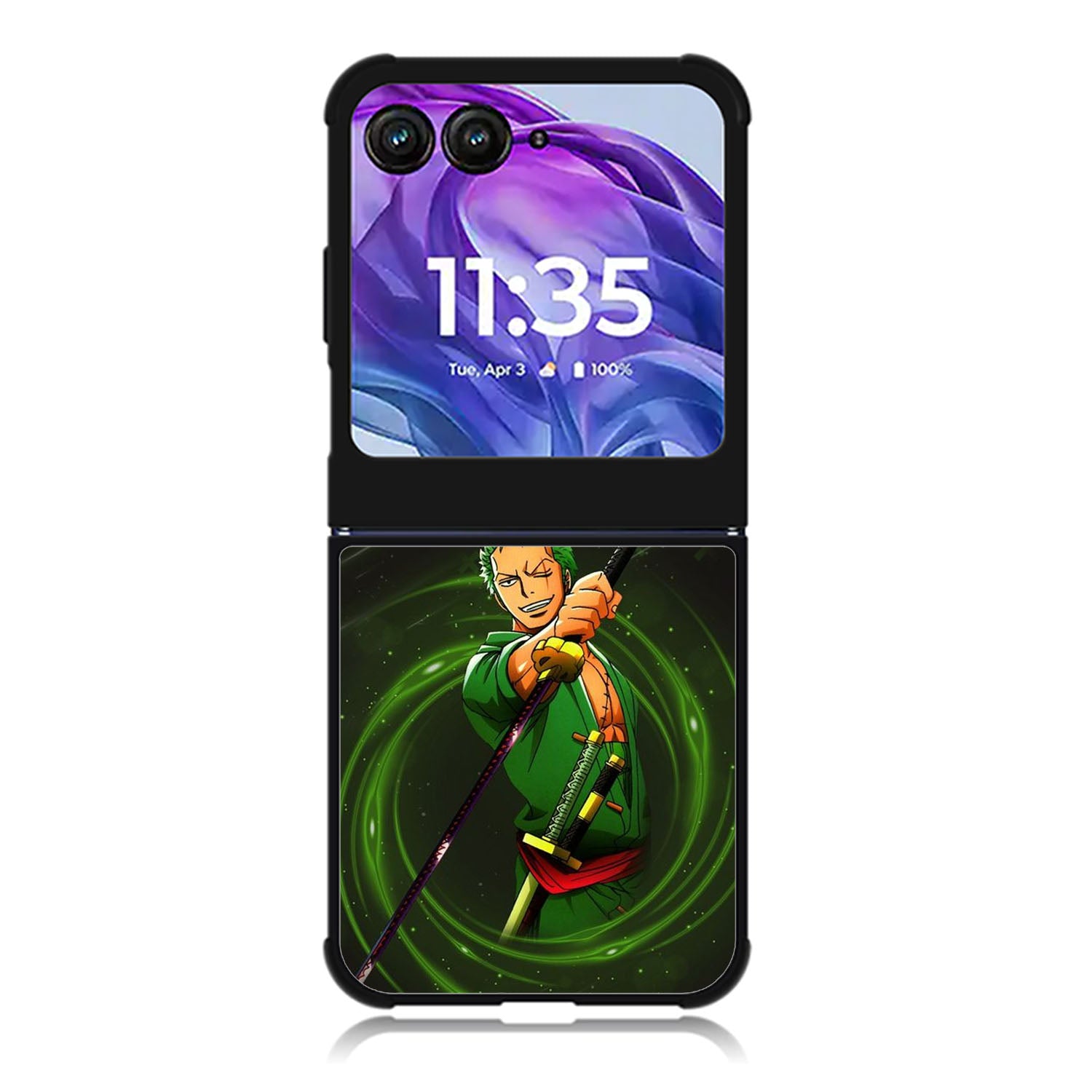 Zoro One Piece Motorola Moto Razr 2024 , Moto Razr 50 Case FE1593