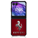 Ferrari Logo 3rd Motorola Moto Razr 2024 , Moto Razr 50 Case