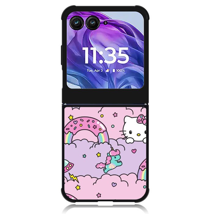 Cute Hello Kitty Motorola Moto Razr 2024 , Moto Razr 50 Case