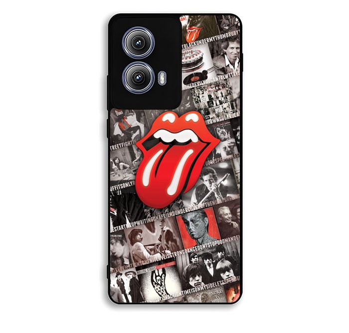Rolling Stones Collage Motorola Moto Edge 2024 Case FE2235