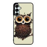 Coffee owl Samsung Galaxy A35 5G Case
