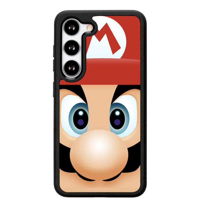 Mario Face Samsung Galaxy S25 Plus 5G , Samsung Galaxy S25+ 5G Case