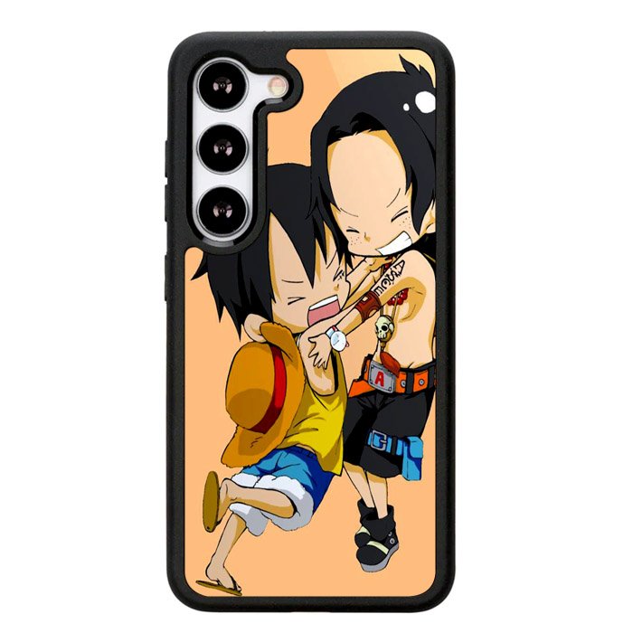 luffy and brother chibi Z0951 Samsung Galaxy S24 5G Case