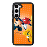 Micky mouse and dog Z1311 Samsung Galaxy S25 Plus 5G , Samsung Galaxy S25+ 5G Case