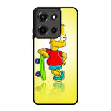 bart simpsons Z1606 Motorola Moto G 5G 2025 Case