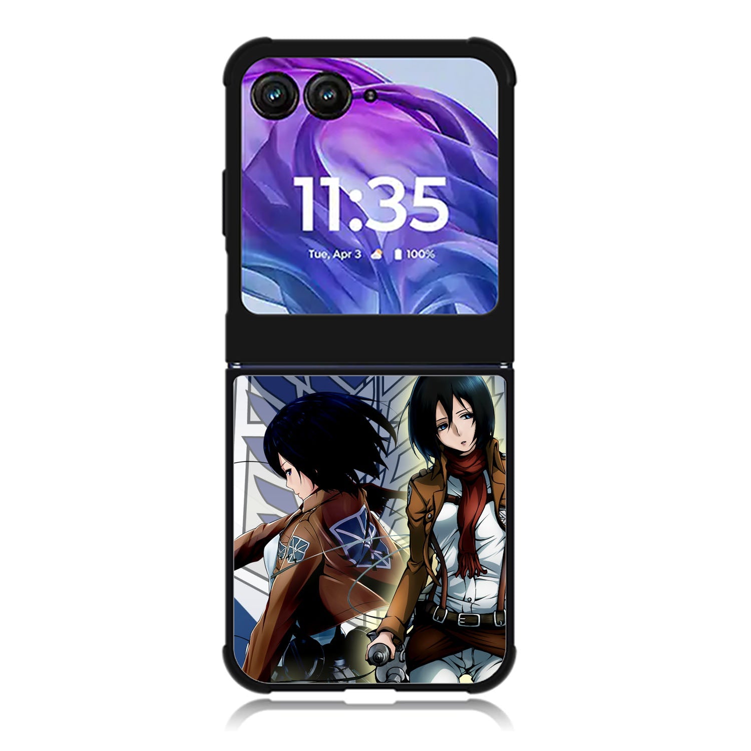 ATTACK ON TITAN MIKASA Motorola Moto Razr 2024 , Moto Razr 50 Case FE1175