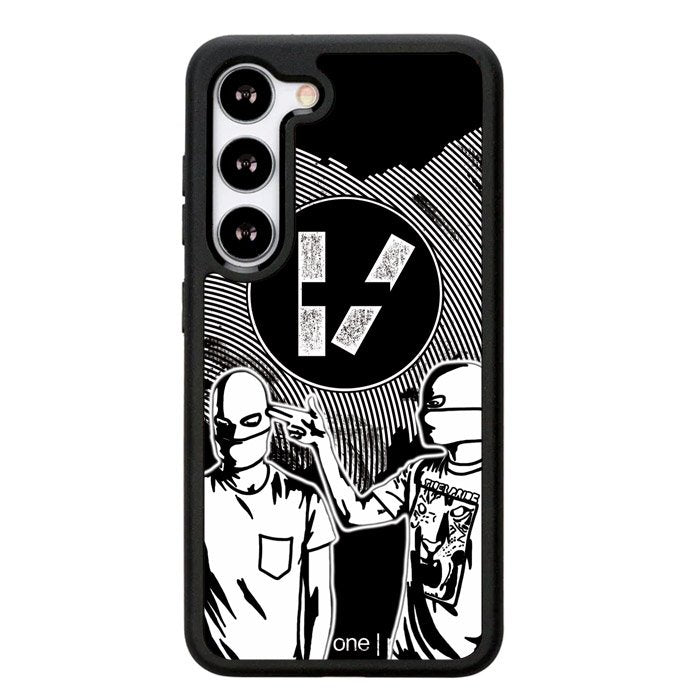 Twenty One Pilots Monochrome Z2800 Samsung Galaxy S24 Plus 5G , Samsung Galaxy S24+ 5G Case