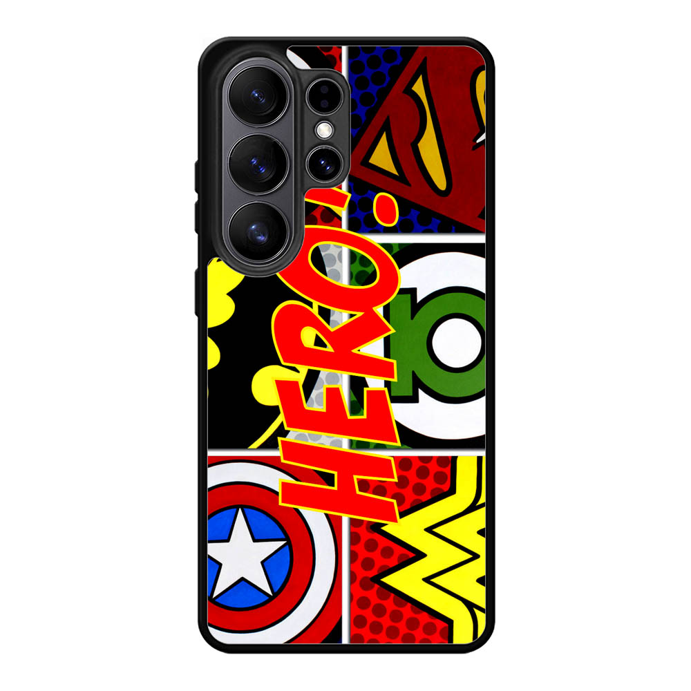 Pop Comic Super Hero Logo Z2840 Samsung Galaxy S26 Ultra Case