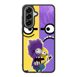 Minions Face Yellow And Purple Z2879 Samsung Galaxy A37 Case
