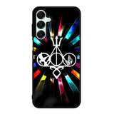 Harry Potter Divergent City of Bones Hunger Games Logo Z3373 Samsung Galaxy A36 5G Case